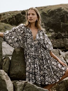 Daughters Of India Kyra Mini Dress ~ Pepper